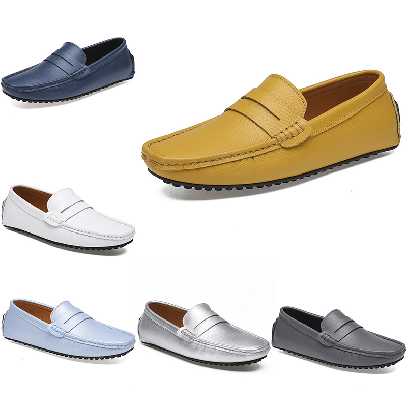 2021 leather doudou men's casual driving shoes soft sole fashion black navy white blue silver yellow grey footwear all-match lazy cross-border 38-46 fifty five
2021 leather doudou men's casual driving shoes soft sole fashion black navy white blue silver yellow grey footwear all-match lazy cross-border 38-46 fifty five