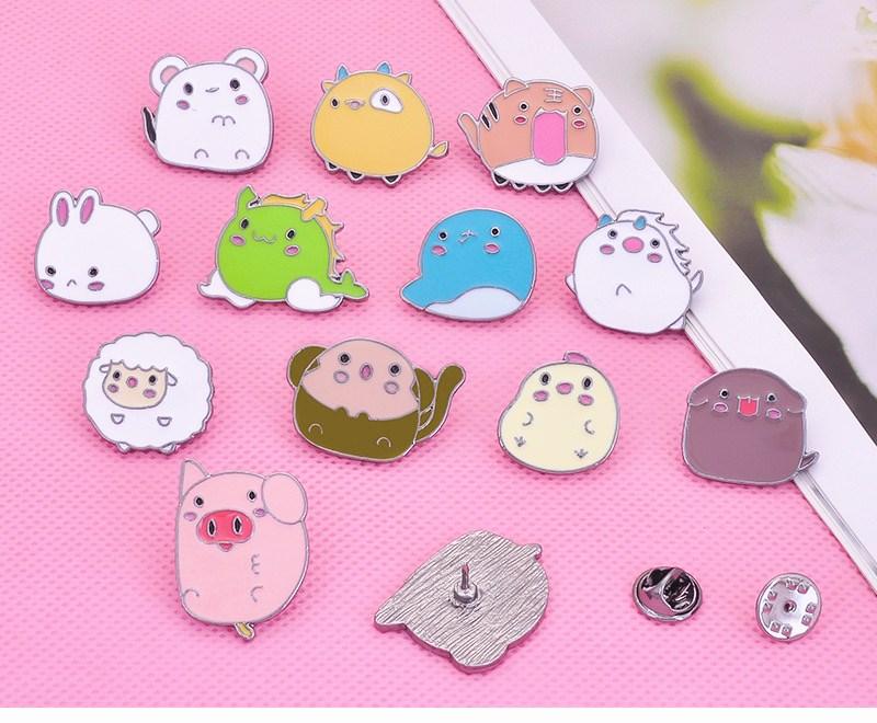 Pins, Brooches HOSENG 12Pcs/Lot Chinese Zodiac Cartoon Brooch Cute Sheep And Cow Enamel Women Party Jewelry Pin HS_765
Pins, Brooches HOSENG 12Pcs/Lot Chinese Zodiac Cartoon Brooch Cute Sheep And Cow Enamel Women Party Jewelry Pin HS_765