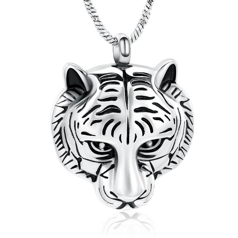 Pendant Necklaces Cremation Jewelry For Ashes Stainless Steel Tiger/Lion/Wolf Heart Urn Necklace Men Animal, Silver
Pendant Necklaces Cremation Jewelry For Ashes Stainless Steel Tiger/Lion/Wolf Heart Urn Necklace Men Animal, Silver