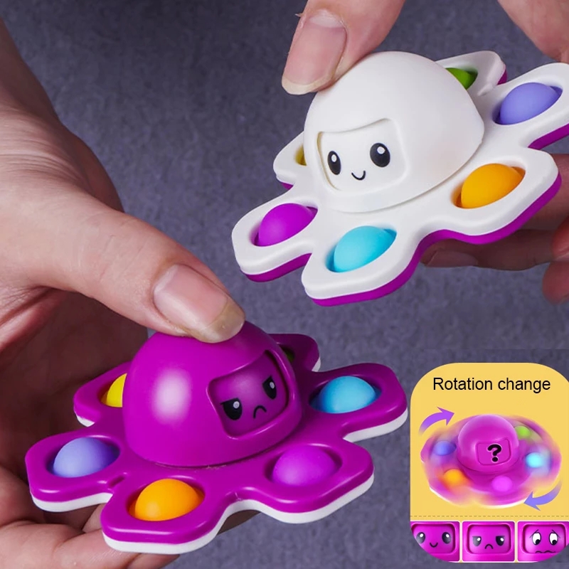 Fidget Toys Fingerts Spinner Push Bubble Fingertip Novelty Sensory Autism Needs Anxiety Reliever Party Gifts DHL
Fidget Toys Fingerts Spinner Push Bubble Fingertip Novelty Sensory Autism Needs Anxiety Reliever Party Gifts DHL