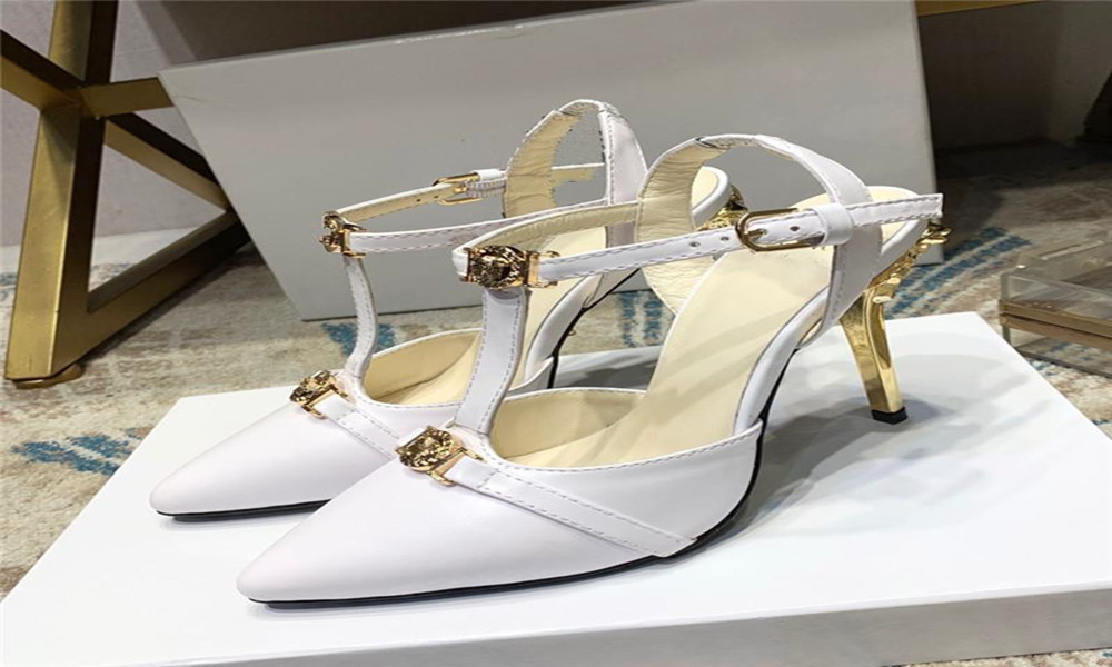 Summer Fashion Women Sandals Bottom High Heels Nude Black White Genuine Leather Pointed Toes Pumps Dress Sandal Wedding Party Shoes Size 35-42
Summer Fashion Women Sandals Bottom High Heels Nude Black White Genuine Leather Pointed Toes Pumps Dress Sandal Wedding Party Shoes Size 35-42