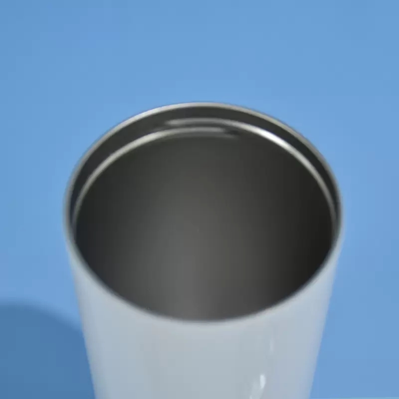Local Warehouse! Blank Sublimation Tumbler 20oz STRAIGHT skinny tumbler whit handle Lid Straight Cups Stainless Steel Beer Coffee Mugs Two Lids!