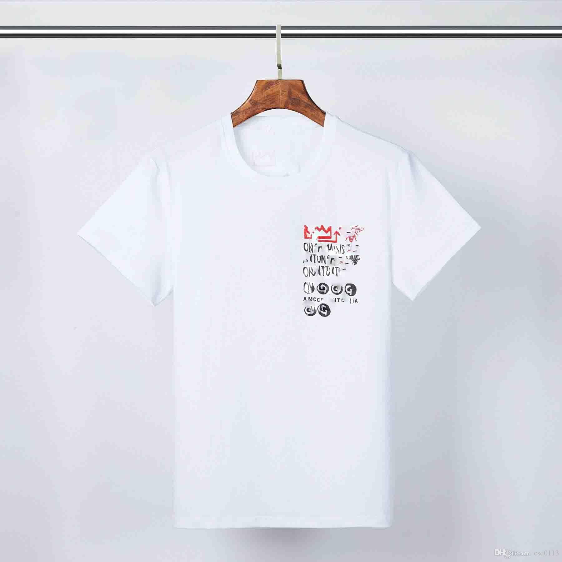new Summer fashion Designer T Shirts For Men Tops Luxury Letter Embroidery Mens Women Clothing Short Sleeved Tshirt Men Tees M-3XL, White;black
new Summer fashion Designer T Shirts For Men Tops Luxury Letter Embroidery Mens Women Clothing Short Sleeved Tshirt Men Tees M-3XL, White;black