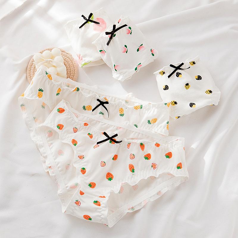 Women's Panties Lace Antibiosis Cotton Freshness Stringy Selvedge Medium Waist Briefs Thread Strawberry Peach Fruit, Black;pink
Women's Panties Lace Antibiosis Cotton Freshness Stringy Selvedge Medium Waist Briefs Thread Strawberry Peach Fruit, Black;pink