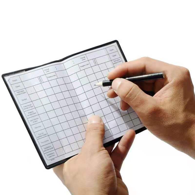 Football Soccer Card Referee Kit Volleyball Warning Red Yellow Penalty Flag Score Book Sheets Pencil Other Sporting Goods Gear Acc