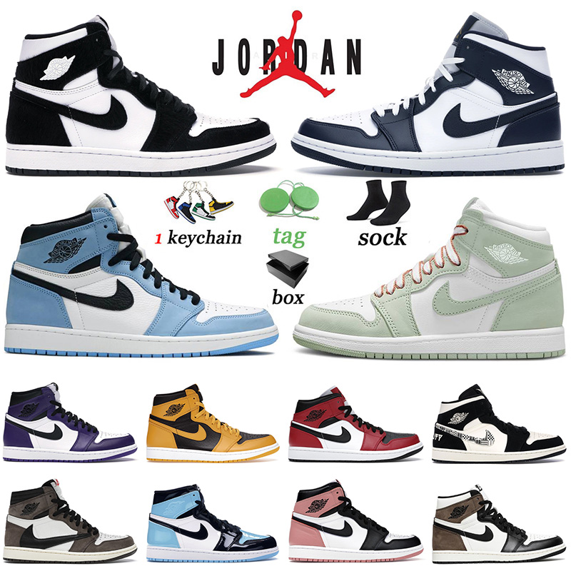 With Box Air Jordan 1 1s Retro Basketball Shoes University Blue High Seafoam Jumpman Sneakers Obsidian Twist Mens Womens Dark Mocha Trainers 36-46, C43 cactus jack 36-45
With Box Air Jordan 1 1s Retro Basketball Shoes University Blue High Seafoam Jumpman Sneakers Obsidian Twist Mens Womens Dark Mocha Trainers 36-46, C43 cactus jack 36-45