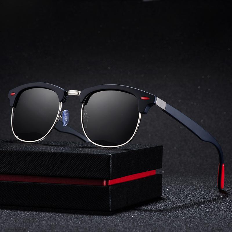 Sunglasses 2021 Classic Retro Polarized Men Women BRAND DESIGN Rice Nail Square Half Frame Driver Driving UV400
Sunglasses 2021 Classic Retro Polarized Men Women BRAND DESIGN Rice Nail Square Half Frame Driver Driving UV400