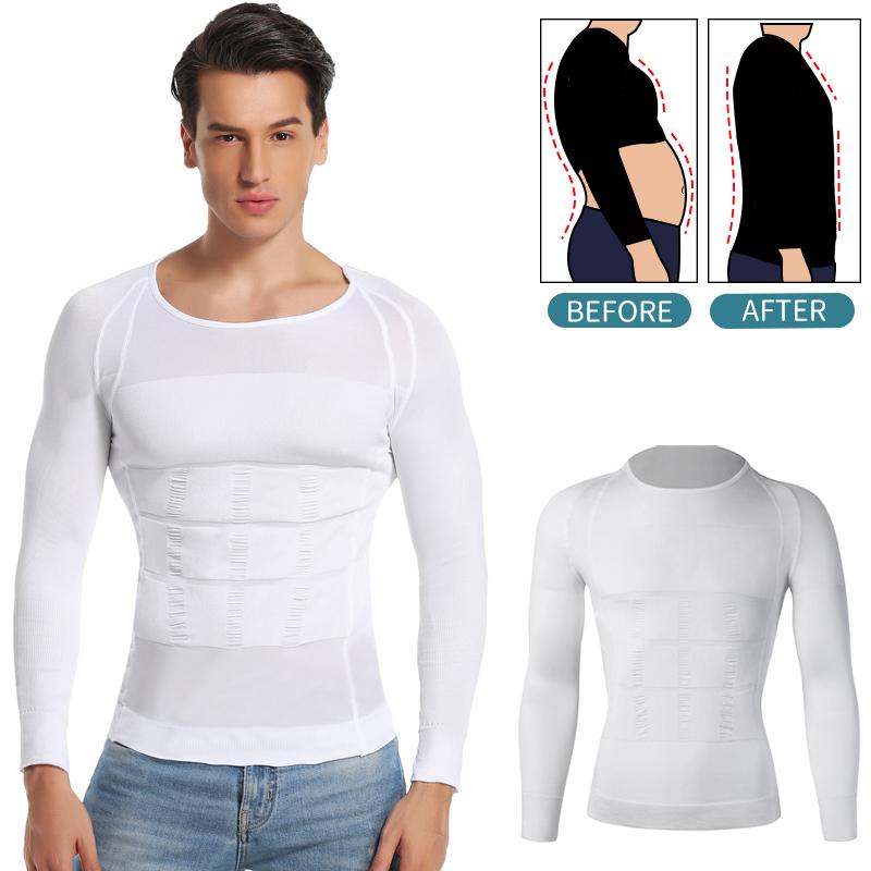 Men' Body Shapers Men Shaper Slimming Shapewear Waist Trainer Belly Reductive Strip Compression Shirt Abdomen Slim Corset Sleeve Top
Men' Body Shapers Men Shaper Slimming Shapewear Waist Trainer Belly Reductive Strip Compression Shirt Abdomen Slim Corset Sleeve Top