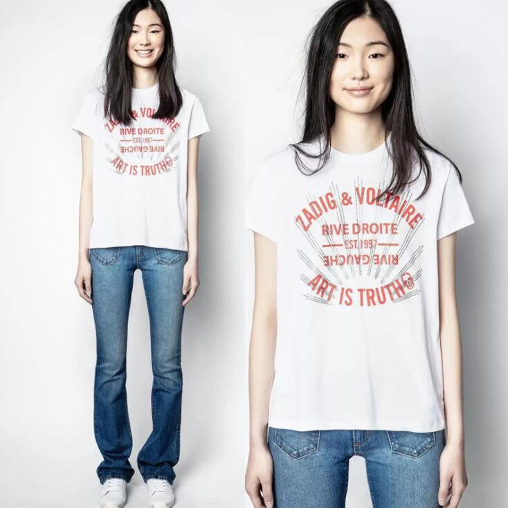 High Quality Fashion Mens Designer New French Niche Zv Women Classic Letter Printing Cotton Slit Women's Cotton Short Sleeve T-Shirt Size ~L
High Quality Fashion Mens Designer New French Niche Zv Women Classic Letter Printing Cotton Slit Women's Cotton Short Sleeve T-Shirt Size ~L
