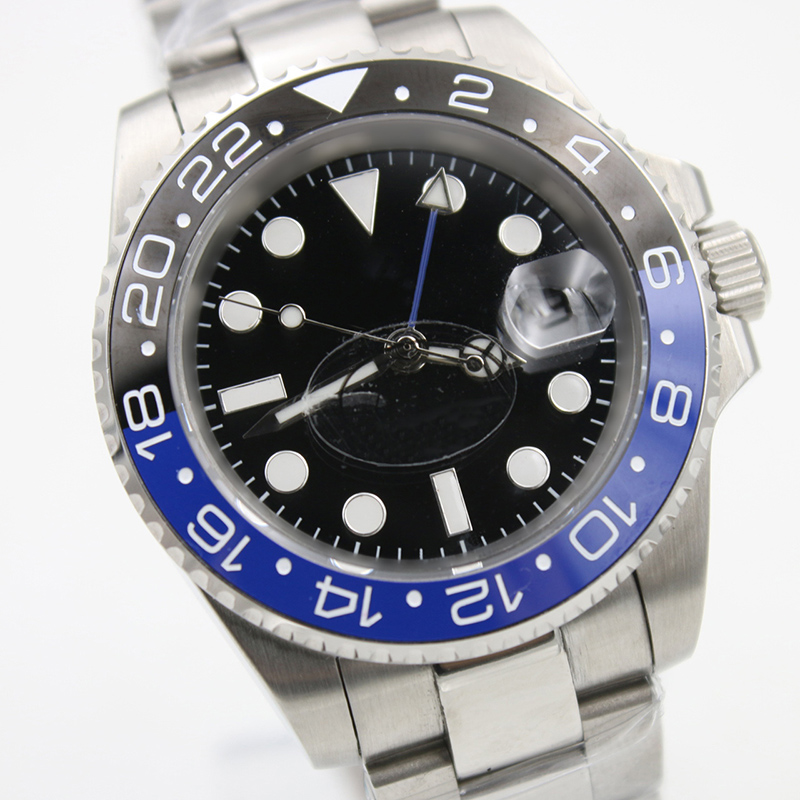 High Quality Men 3866 Automatic Movement 116710 GMT Batman Ceramic Sapphire Black Dial Master 2 Bracelet Watch Mens Watches Reloj, Slivery;brown
High Quality Men 3866 Automatic Movement 116710 GMT Batman Ceramic Sapphire Black Dial Master 2 Bracelet Watch Mens Watches Reloj, Slivery;brown