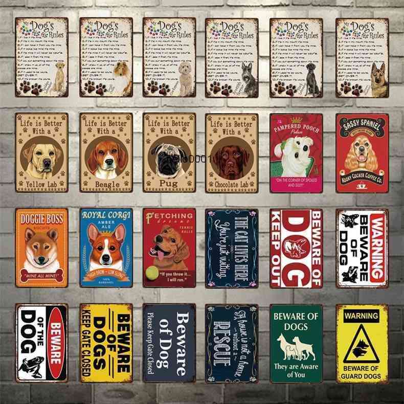 Life Is Better With A Pug/Beware Of Dogs Warm/Warning Metal Sign Tin Poster Home Bar Pet Shop Decor Wall Art Iron Paintinga
Life Is Better With A Pug/Beware Of Dogs Warm/Warning Metal Sign Tin Poster Home Bar Pet Shop Decor Wall Art Iron Paintinga