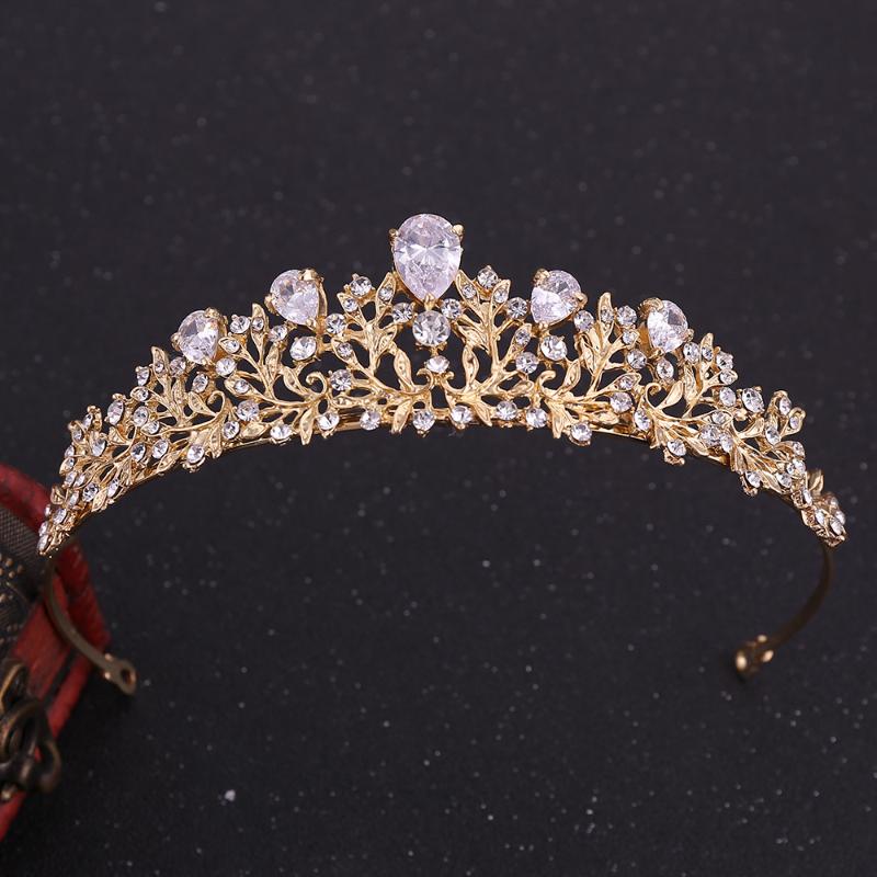 Hair Clips & Barrettes Bride Zircon Crown Flower Type Korean Rhinestone Headwear Headband Wedding Accessories HQ0230
Hair Clips & Barrettes Bride Zircon Crown Flower Type Korean Rhinestone Headwear Headband Wedding Accessories HQ0230