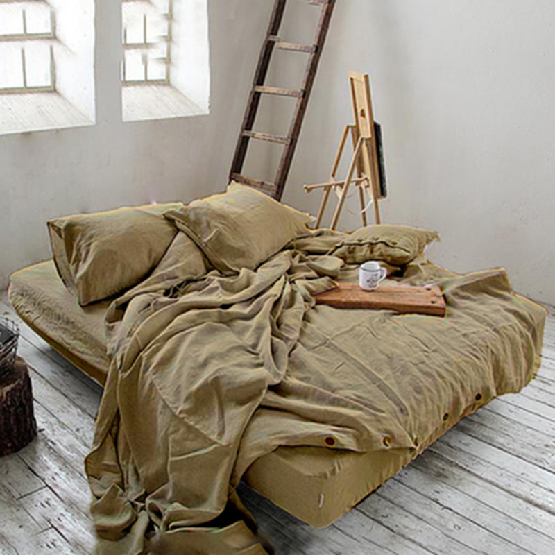 Simple Cotton Linen Bed Flat Fitted Sheet Stone Washed French Flax Linen Comforter Duvet Cover Quilt Cover Bed Sheet Pillowcase, Color 1
Simple Cotton Linen Bed Flat Fitted Sheet Stone Washed French Flax Linen Comforter Duvet Cover Quilt Cover Bed Sheet Pillowcase, Color 1