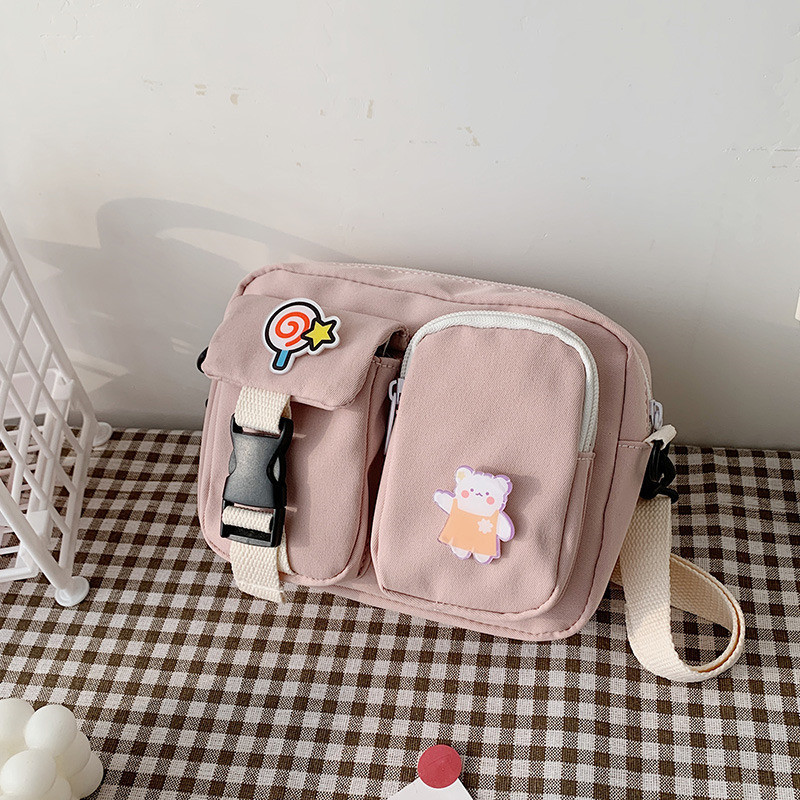 Autumn bag female Japanese small fresh student Canvas Messenger Bags versatile shoulder bag, Colour 3
Autumn bag female Japanese small fresh student Canvas Messenger Bags versatile shoulder bag, Colour 3