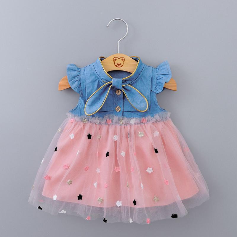 Girl's Dresses 2022 Summer Girls Dress Infant Baby Kids Princess Gauze Star Denim Outfits Clothing 0-24 Months Clothes, Red;yellow
Girl's Dresses 2022 Summer Girls Dress Infant Baby Kids Princess Gauze Star Denim Outfits Clothing 0-24 Months Clothes, Red;yellow