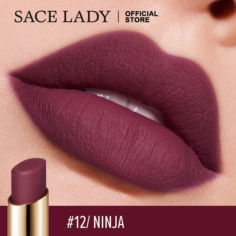 SACE LADY Matte Lipstick Makeup Waterproof Nude Lip Stick Make Up Long Lasting Red Mate Lips Cosmetic Wholesale 1220, As picture show
SACE LADY Matte Lipstick Makeup Waterproof Nude Lip Stick Make Up Long Lasting Red Mate Lips Cosmetic Wholesale 1220, As picture show