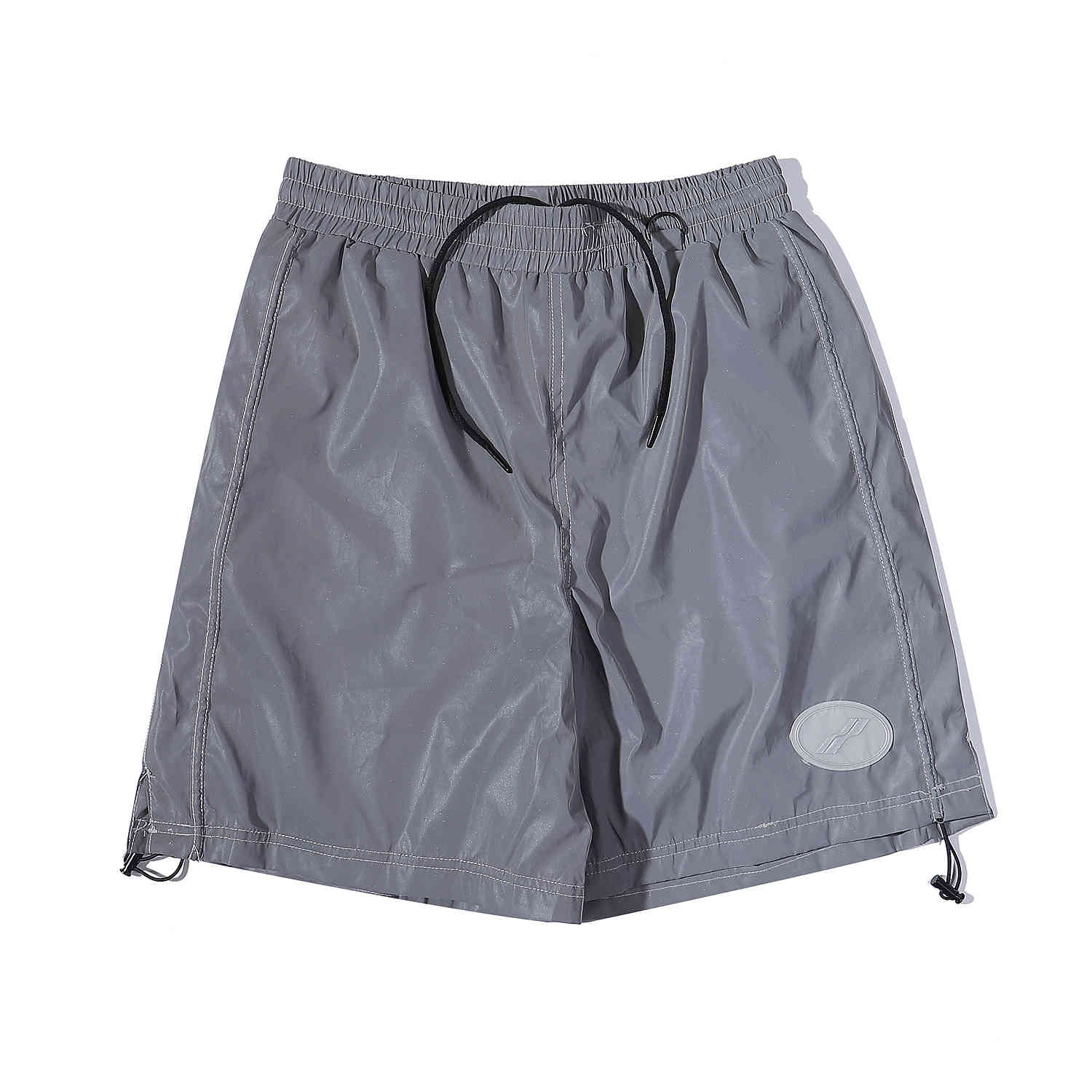 shorts 2021ss summer we11 casual solid reflective thin grey loose unisex, White;black
shorts 2021ss summer we11 casual solid reflective thin grey loose unisex, White;black