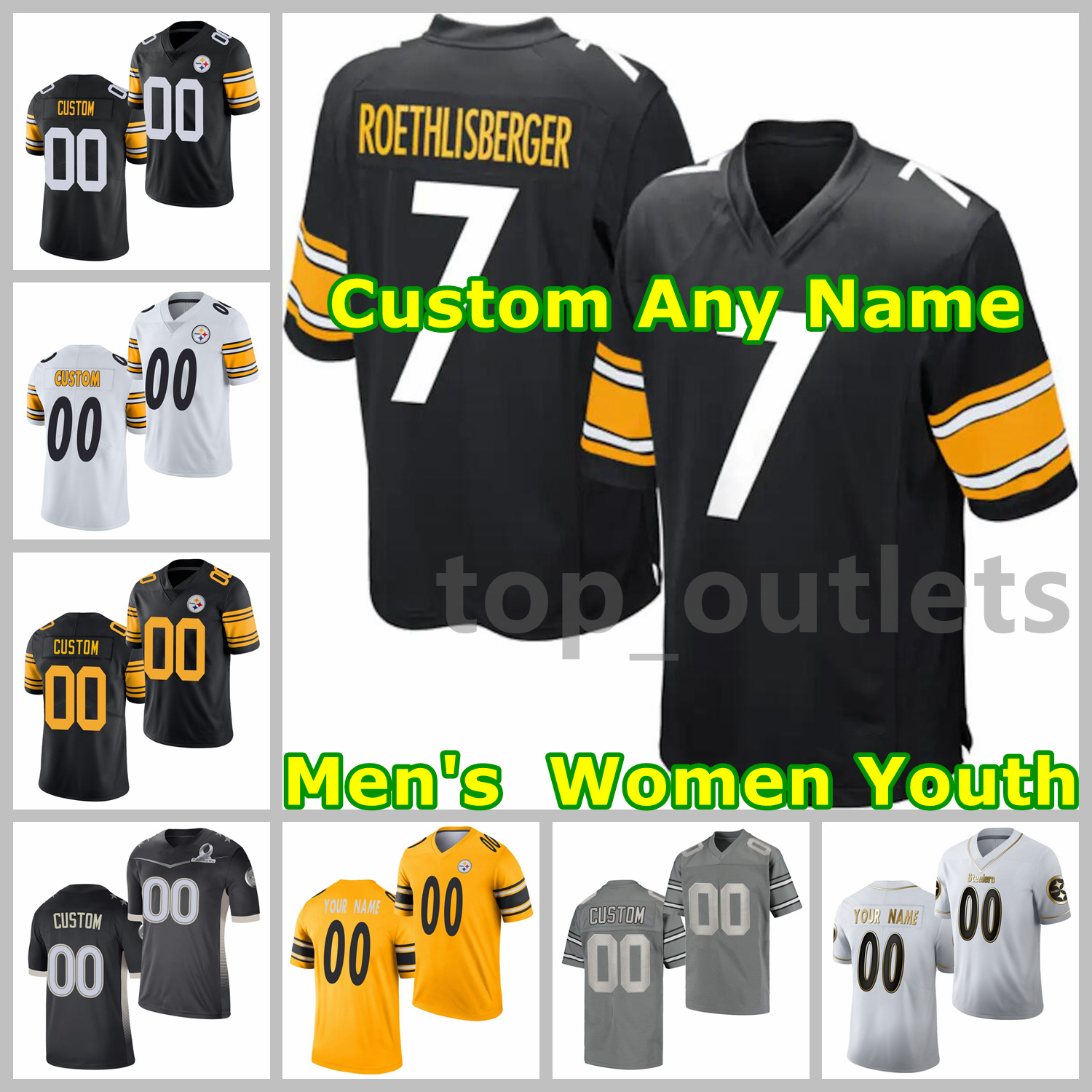 2021 Steelers American Football Jerseys Najee 22 Harris Jersey T.J. 90 Watt Ben 7 Roethlisberger Antonio 84 Brown Troy 43 Polamalu Jerome 36 Bettis Custom Stitched, As photo
2021 Steelers American Football Jerseys Najee 22 Harris Jersey T.J. 90 Watt Ben 7 Roethlisberger Antonio 84 Brown Troy 43 Polamalu Jerome 36 Bettis Custom Stitched, As photo