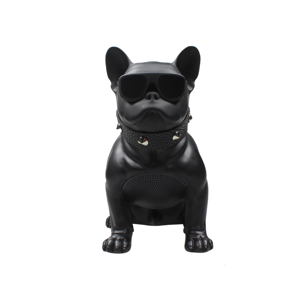 2021 Bluetooth speaker dog head bulldog gift ornaments wirele card M10 cartoon audio creative