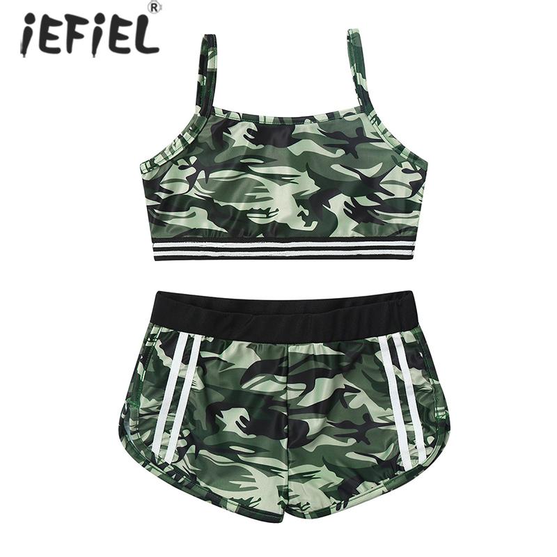 Clothing Sets Kids Girl Clothes Summer Camouflage Printed Sleeveless Tanks Top Ballet Dance Gym Workout Vest With Bottoms Shorts Tracksuit S, White
Clothing Sets Kids Girl Clothes Summer Camouflage Printed Sleeveless Tanks Top Ballet Dance Gym Workout Vest With Bottoms Shorts Tracksuit S, White