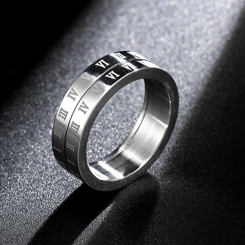 Cluster Rings 6mm Vintage Roman Numerals Ring Anxiety Fidget Stainless Steel Spinning Spinner For Men Women 2021, Golden;silver
Cluster Rings 6mm Vintage Roman Numerals Ring Anxiety Fidget Stainless Steel Spinning Spinner For Men Women 2021, Golden;silver