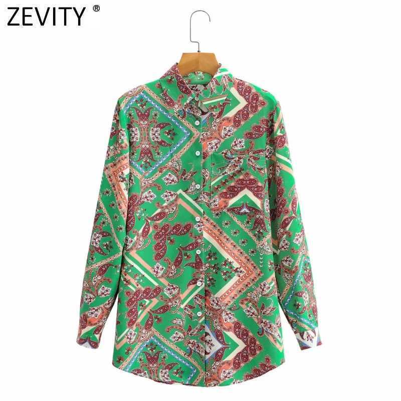 Zevity Women Fashion Totem Geometric Print Casual Blouse Office Ladies Long Sleeve Retro Shirt Chic Chemise Tops LS7375 210603, As pic ls7375ff
Zevity Women Fashion Totem Geometric Print Casual Blouse Office Ladies Long Sleeve Retro Shirt Chic Chemise Tops LS7375 210603, As pic ls7375ff