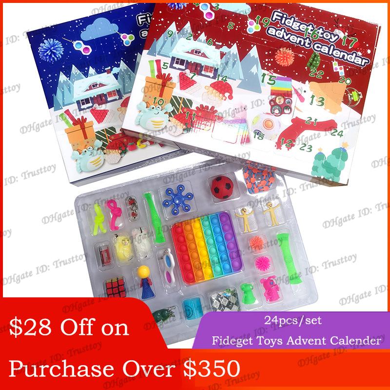 25pcs Set Christmas Fidget Toys Advent Calender Blind Box Gifts Simple Dimple Decompression Toy Dropshipping Soft Squeeze Logical Reasoning Training Novelty Gift
25pcs Set Christmas Fidget Toys Advent Calender Blind Box Gifts Simple Dimple Decompression Toy Dropshipping Soft Squeeze Logical Reasoning Training Novelty Gift