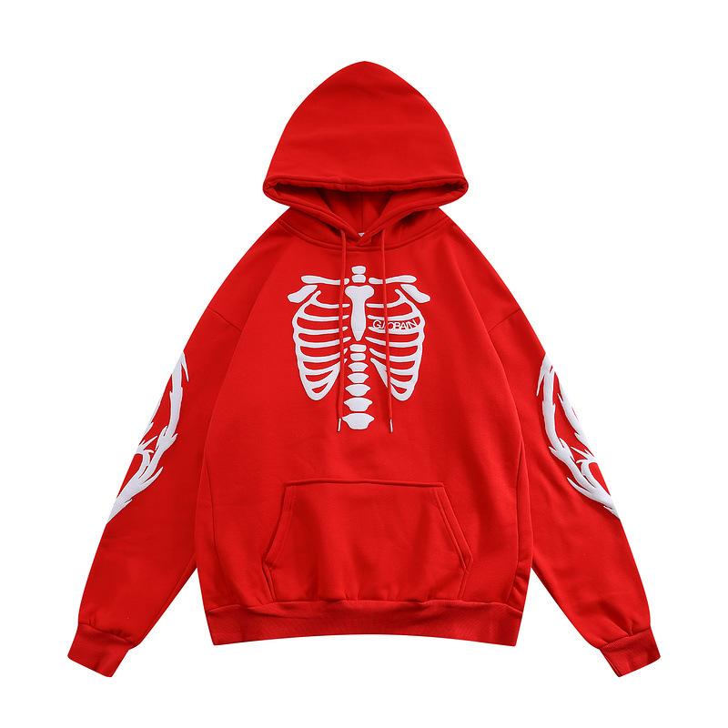 Men's Hoodies & Sweatshirts Skull Bone Print Hoodie Harajuku High Street Hooded Sweatshirt Hip Hop 2021 Autumn Cotton Casual Streetwear Fash, Black
Men's Hoodies & Sweatshirts Skull Bone Print Hoodie Harajuku High Street Hooded Sweatshirt Hip Hop 2021 Autumn Cotton Casual Streetwear Fash, Black