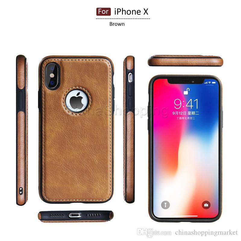 Business Leather Case Soft TPU Full Protection Cases For iPhone 12 Mini 11 Pro Max X Xr Xs Max 8 7 6S Plus