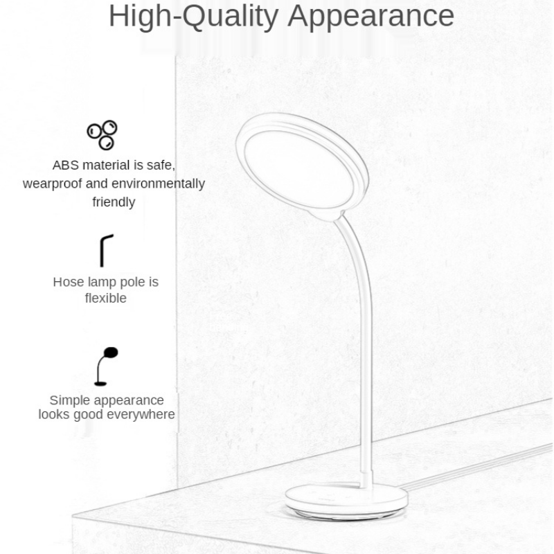 OPPLE Modern Table Lamp Desk Lamp Charging Eye Protecting Study Bedroom Student Dormitory Reading Lamp