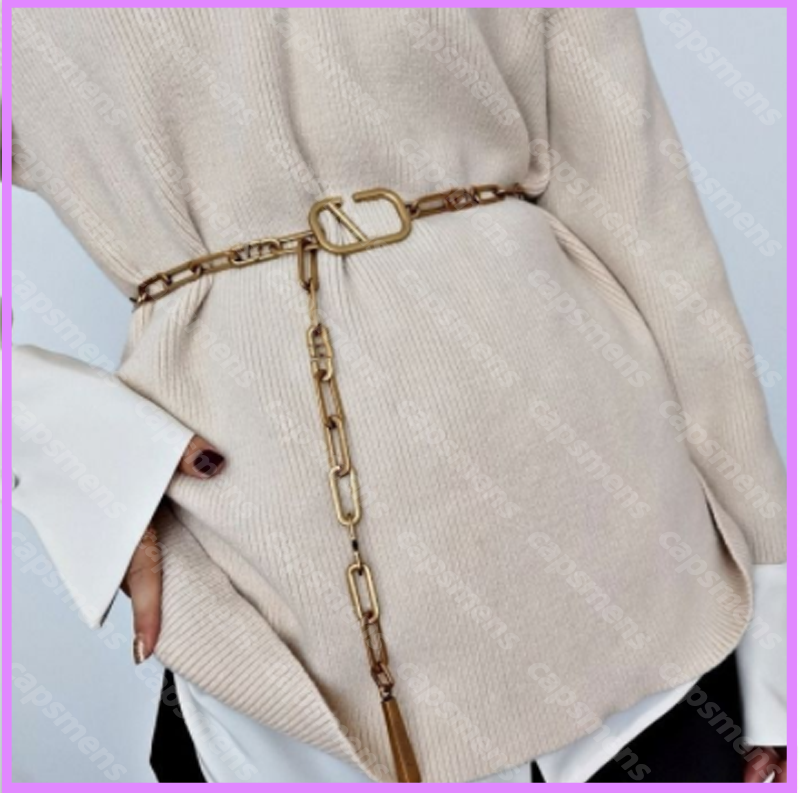 Treandy Designer Chain Belt Waist Chains Fashion V Letter Accessories Luxury Belts Womens Pelvic Girdle Waistband D2108091L, Silver
Treandy Designer Chain Belt Waist Chains Fashion V Letter Accessories Luxury Belts Womens Pelvic Girdle Waistband D2108091L, Silver