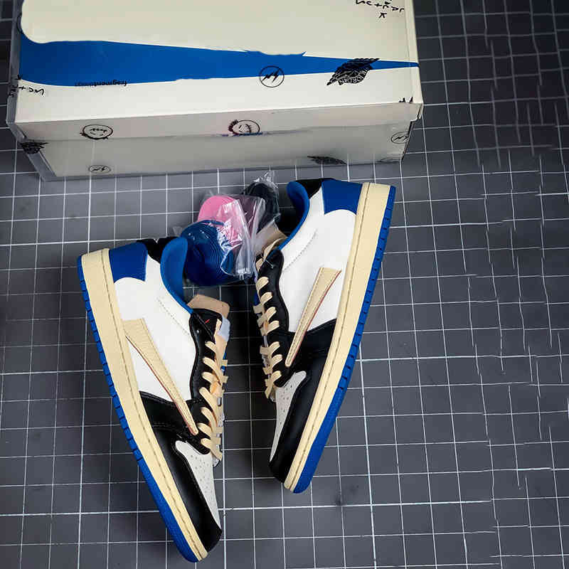 Top Quality Travis X Fragment Design OG 1S Low Scotts Basketball Shoes Mens Luxury Designer Jumpman 1 Military Blue Womens running Sports, #1
Top Quality Travis X Fragment Design OG 1S Low Scotts Basketball Shoes Mens Luxury Designer Jumpman 1 Military Blue Womens running Sports, #1
