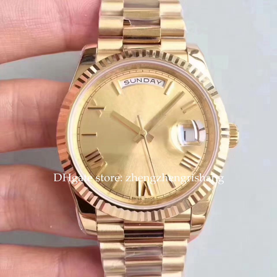 4 Style Watch Men 40MM Automatic 18kt Yellow Gold Day Date President Champagne Roman 228238 Silver Motif Dial EW Factory Cal.3255 ETA Men's Watches Wristwatches, 01
4 Style Watch Men 40MM Automatic 18kt Yellow Gold Day Date President Champagne Roman 228238 Silver Motif Dial EW Factory Cal.3255 ETA Men's Watches Wristwatches, 01