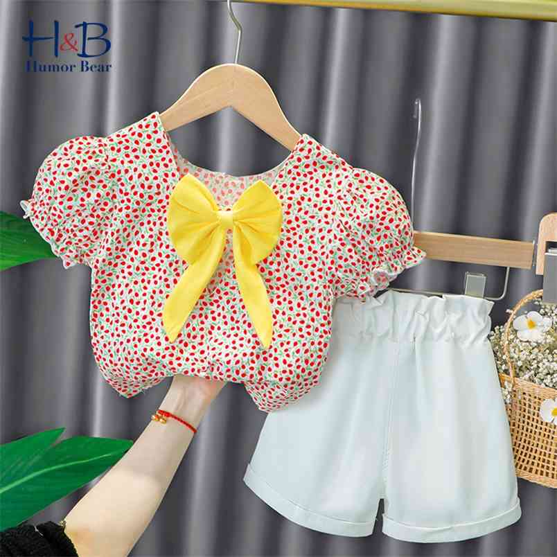 Girl Clothes Set Summer Puff-Sleeve Bowknot Floral Printed Top + Shorts 2Pcs Cute Toddler Kids 210611, Bn2410 red
Girl Clothes Set Summer Puff-Sleeve Bowknot Floral Printed Top + Shorts 2Pcs Cute Toddler Kids 210611, Bn2410 red