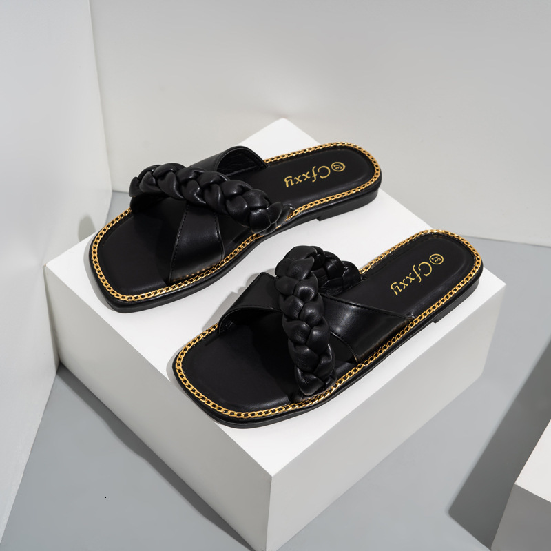 sandals women's summer slippers, flip-flops for women, flat, elegant fabric, simple bottom, , 1u55, Black
sandals women's summer slippers, flip-flops for women, flat, elegant fabric, simple bottom, , 1u55, Black