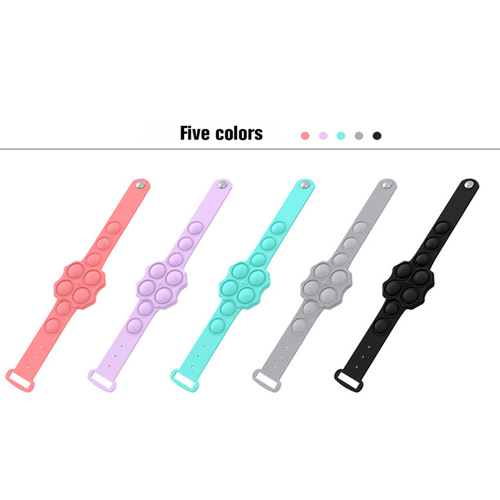 Push Bubble Pop Fidget Toys Party Sensory Ring Bracelets Silicone Decompression Keychain Puzzle Press Finger Bubbles Stress Bracelet Wristband
Push Bubble Pop Fidget Toys Party Sensory Ring Bracelets Silicone Decompression Keychain Puzzle Press Finger Bubbles Stress Bracelet Wristband