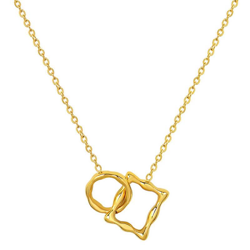 Pendant Necklaces Female Retro Geometric Hollow Square Round Necklace For Women Titanium Steel Jewelry Collares Para Mujer
Pendant Necklaces Female Retro Geometric Hollow Square Round Necklace For Women Titanium Steel Jewelry Collares Para Mujer