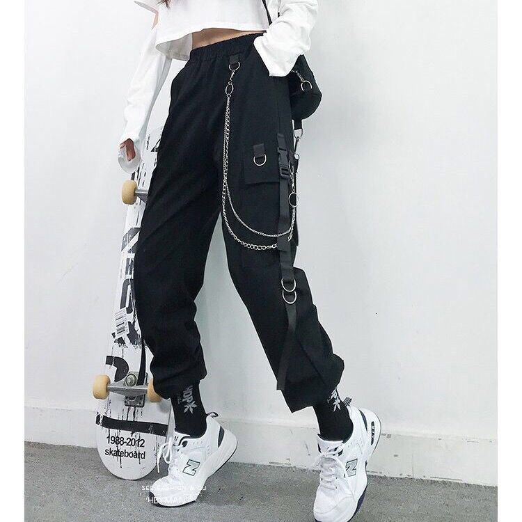 pants trousers korean loose size women's wear high waist show thin casual harlan work fashion, Black;white
pants trousers korean loose size women's wear high waist show thin casual harlan work fashion, Black;white