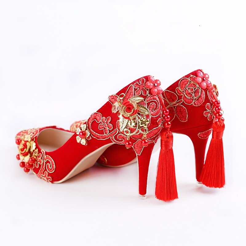 Sandals 2021 spring red banquet dress wedding shoes phnom penh lace shallow mouth pointed tassel women's single 9OEY
Sandals 2021 spring red banquet dress wedding shoes phnom penh lace shallow mouth pointed tassel women's single 9OEY