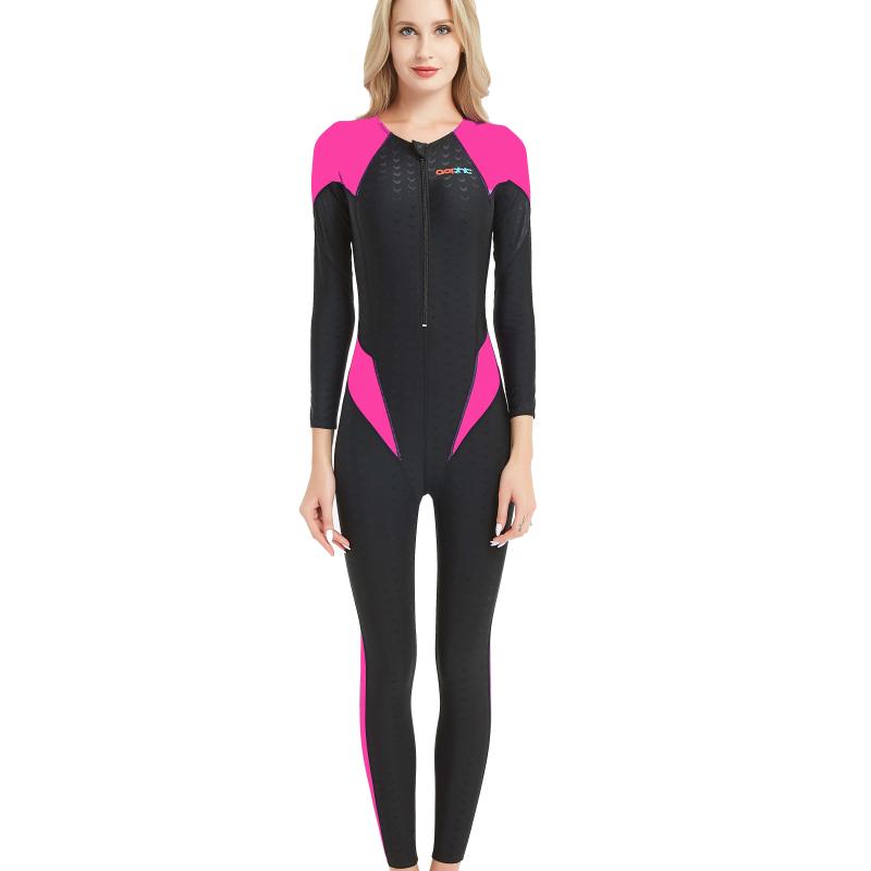 Women One Piece Swimsuit Professional Sports Beach Swimwear Zipper Long Pants Rash Guards Full Body Surfing Triathlon One-Piece Suits
Women One Piece Swimsuit Professional Sports Beach Swimwear Zipper Long Pants Rash Guards Full Body Surfing Triathlon One-Piece Suits