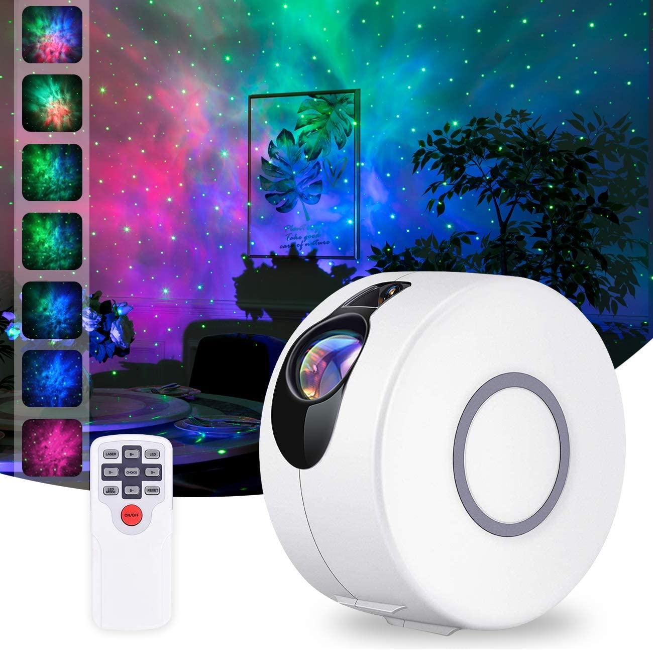 Star Projector Galaxy Projector with LED Nebula Cloud Star Light Projector with Remote Control for Kids Adults Bedroom
Star Projector Galaxy Projector with LED Nebula Cloud Star Light Projector with Remote Control for Kids Adults Bedroom