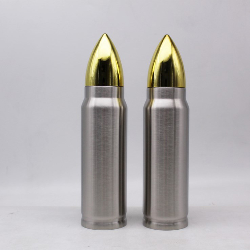 Creative 1000ml Bullet Shape Drinking Bottle 32oz Stainless Steel Vacuum Insulated Bottles Flask Outdoor sports water Cup
Creative 1000ml Bullet Shape Drinking Bottle 32oz Stainless Steel Vacuum Insulated Bottles Flask Outdoor sports water Cup