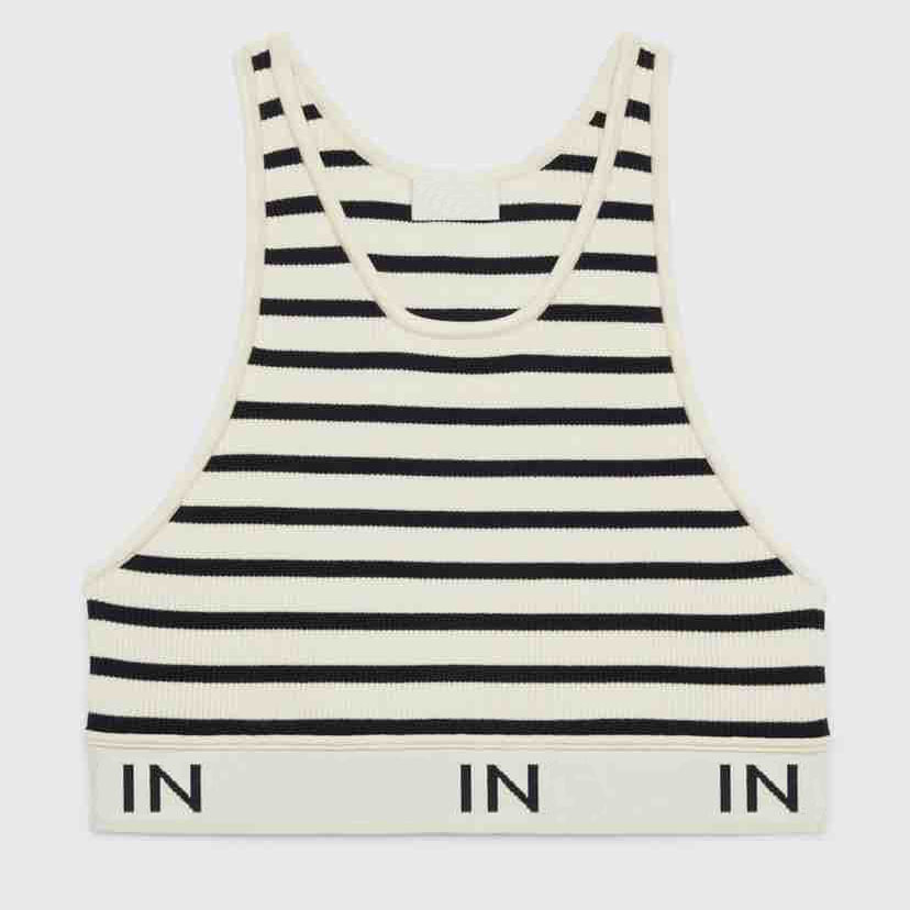 Stripe Letter Vests T Shirts Womens Designer Clothing Sleeveless Short Style Tanks Sexy Ladies Tshirt For Party Nightclub
Stripe Letter Vests T Shirts Womens Designer Clothing Sleeveless Short Style Tanks Sexy Ladies Tshirt For Party Nightclub