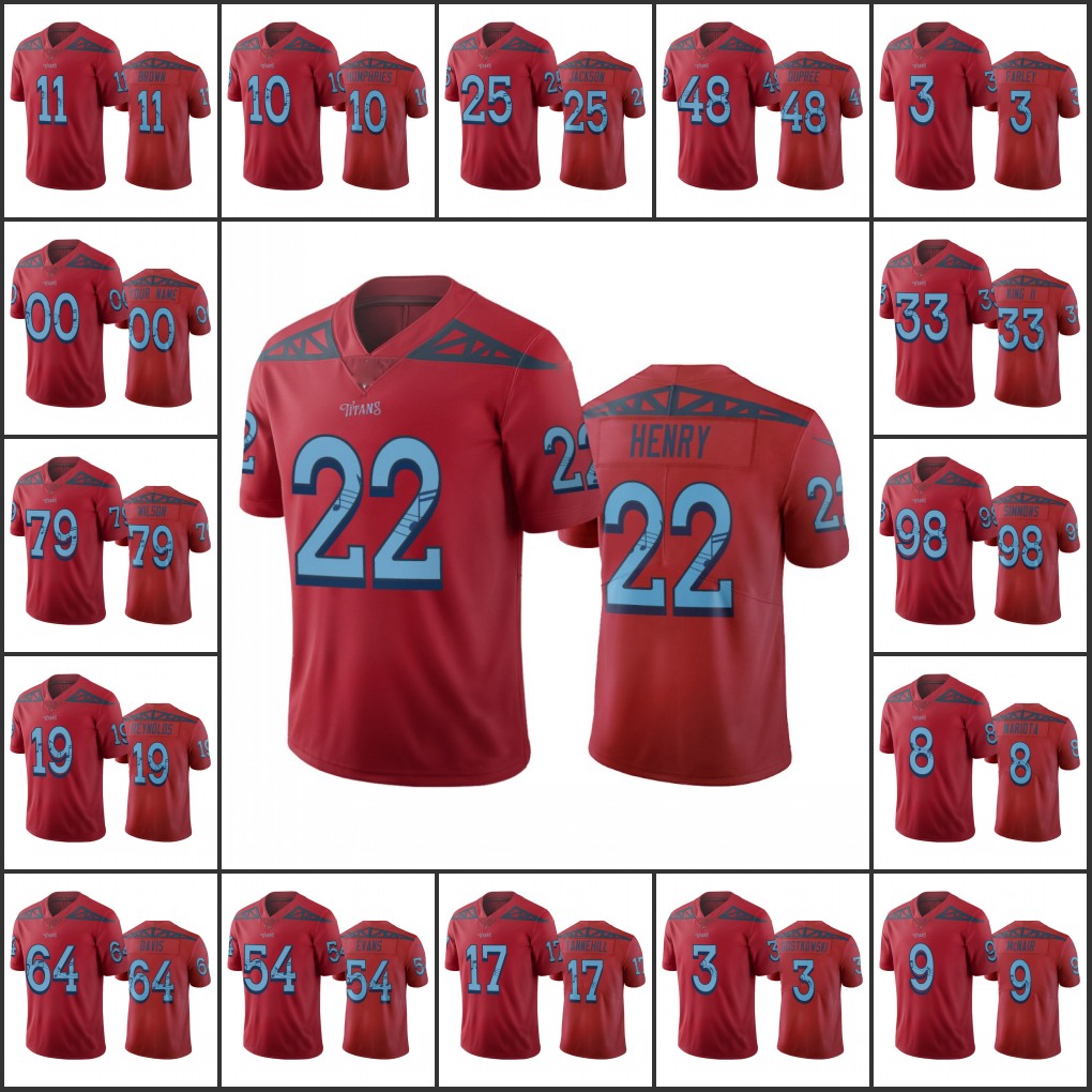 TennesseeTitansMen Women Youth #22 Derrick Henry 8 Marcus Mariota 17 Ryan Tannehill Custom RedCityEdition Vapor Limited Jersey
TennesseeTitansMen Women Youth #22 Derrick Henry 8 Marcus Mariota 17 Ryan Tannehill Custom RedCityEdition Vapor Limited Jersey