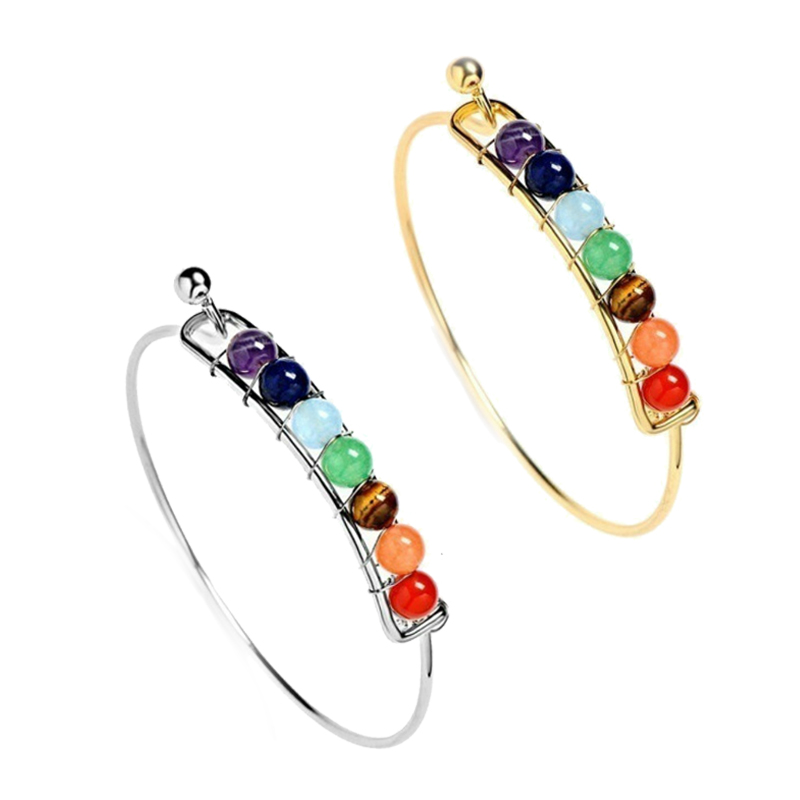 7 Chakra Healing Balance Bracelet Yoga Reiki Prayer Charms Bracelet Bangle Fashion Jewelry for Women Gold & Silver 6mm Bead Jewl, Black
7 Chakra Healing Balance Bracelet Yoga Reiki Prayer Charms Bracelet Bangle Fashion Jewelry for Women Gold & Silver 6mm Bead Jewl, Black