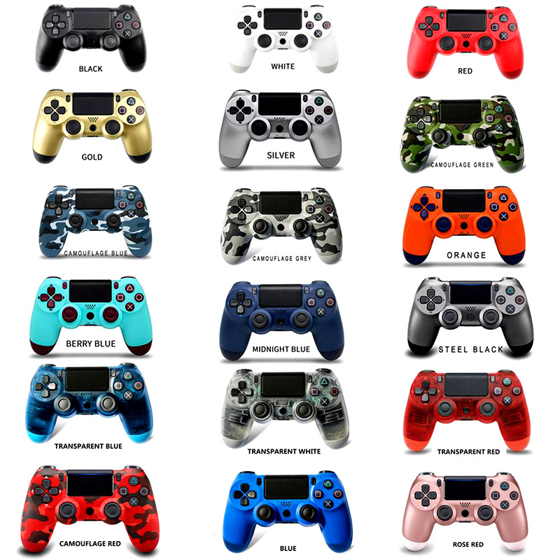 PS4 wireless game controller joystick 4.0 Bluetooth touch screen six axis gyroscope vibration Pro version factory direct high quality
PS4 wireless game controller joystick 4.0 Bluetooth touch screen six axis gyroscope vibration Pro version factory direct high quality