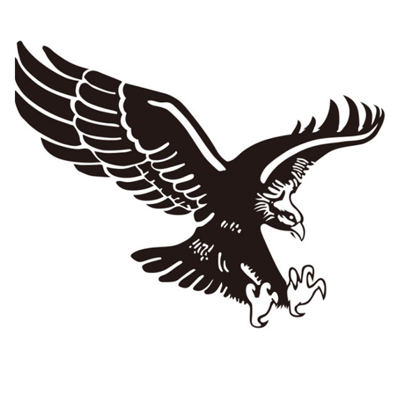 Auto Eagles Stickers Animal Graffiti Decals For Motorcycle Luggage Car Skateboard Laptop Front Cover Door Body Gift Decorate Sticker
