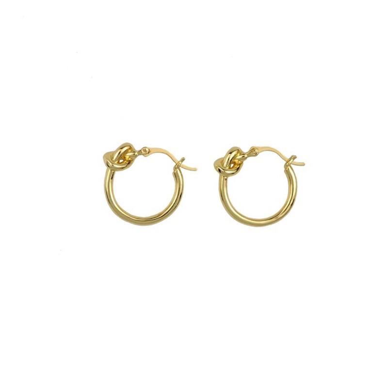 Hoop & Huggie French Jewelry Celi Retro Minimalist Knotted Earrings European And American Designer Ins Cold Wind Gold-plated
Hoop & Huggie French Jewelry Celi Retro Minimalist Knotted Earrings European And American Designer Ins Cold Wind Gold-plated