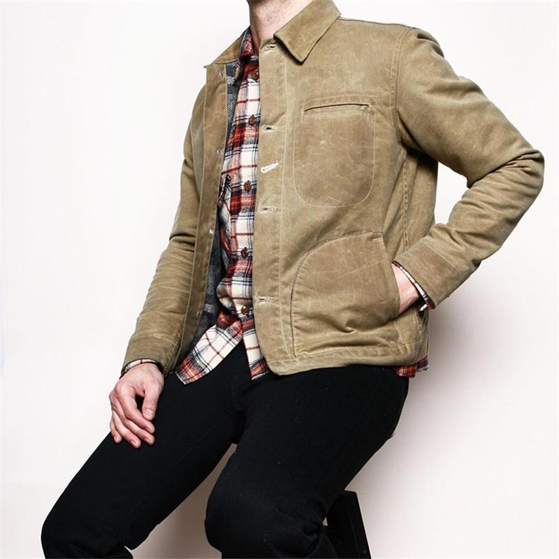 Men's Jackets Read Description! Asian Size Cotton Canvas Wax Water Proof Jacket Rgt-0002, Green 
Men's Jackets Read Description! Asian Size Cotton Canvas Wax Water Proof Jacket Rgt-0002, Green