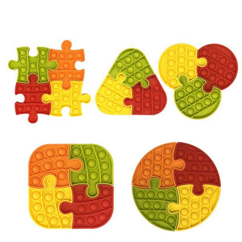 Push It Fidget Toy Jigsaw Colorful Sensory Game Anxiety Stress Reliever Child Kids Adults Toys Brain Game Gift 
Push It Fidget Toy Jigsaw Colorful Sensory Game Anxiety Stress Reliever Child Kids Adults Toys Brain Game Gift